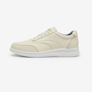 کفش اسپرت زنانه چرم طبیعی طبی مدل بهار (شیری)
